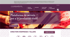 Desktop Screenshot of cooperatextil.com